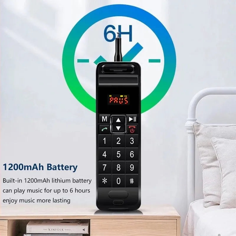 Bluetooth Retro Cellphone Portable Speaker