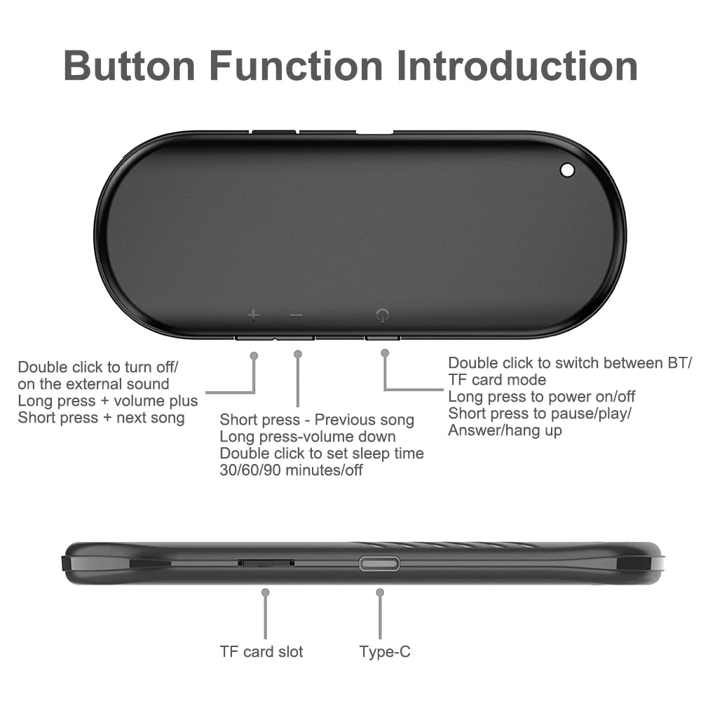 Pocket Portable Bluetooth Speaker