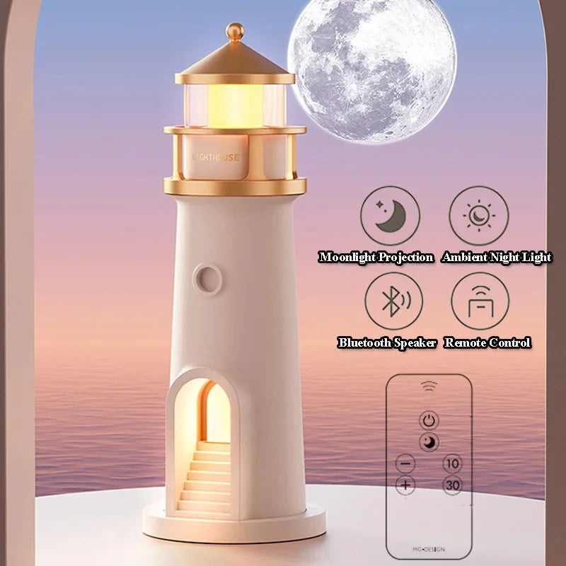 Moonlight Projection Bluetooth Speaker
