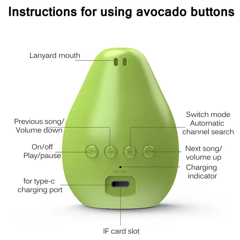 Avocado Bluetooth Speaker