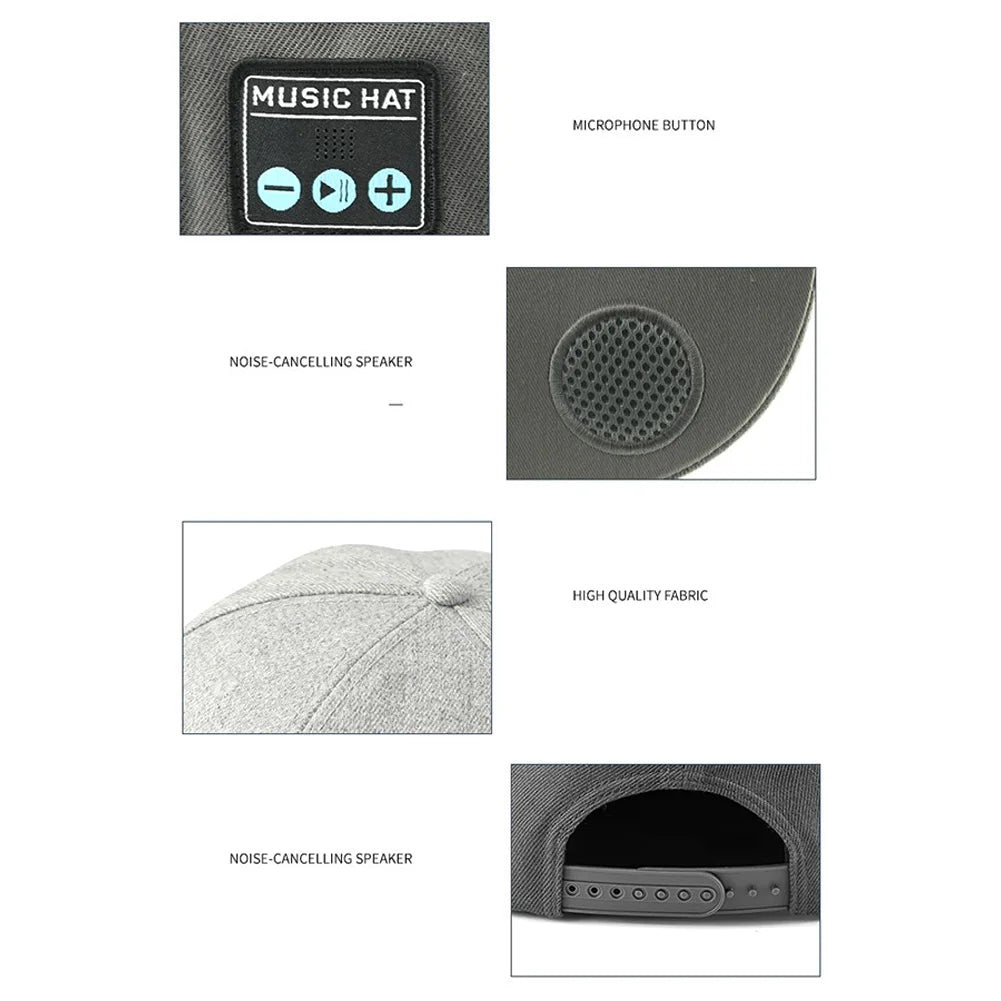 Bluetooth Speaker Smart Cap