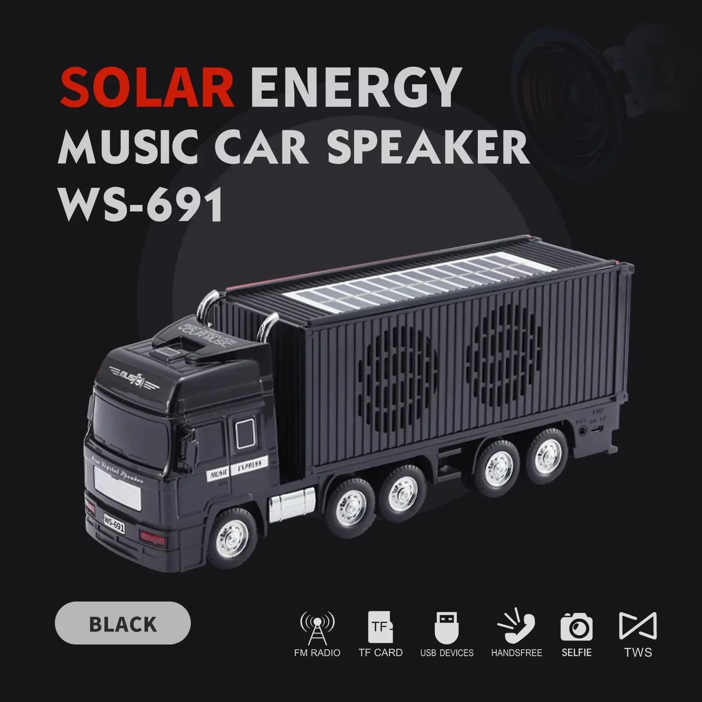 Truck Shaped Bluetooth Speaker