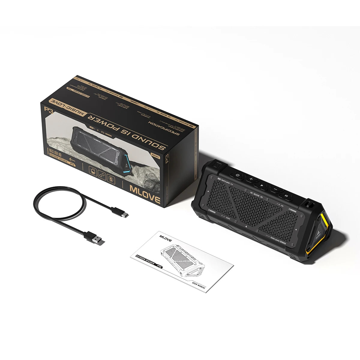 MLOVE P3 Outdoor Bluetooth Speaker