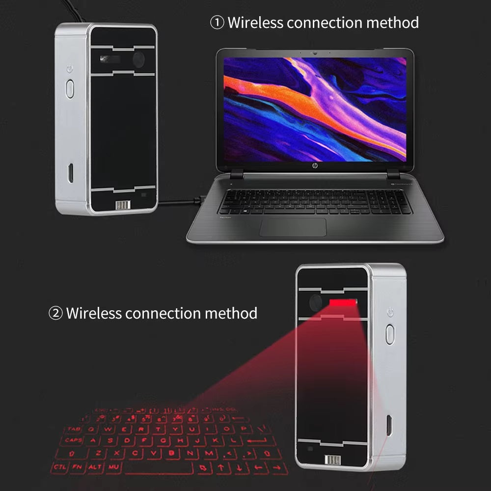 Mini Virtual Laser Keyboard Wireless Projection