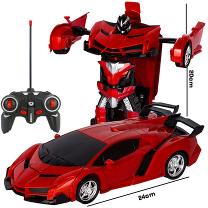 2 in 1 Electric RC Car Transformation Robots