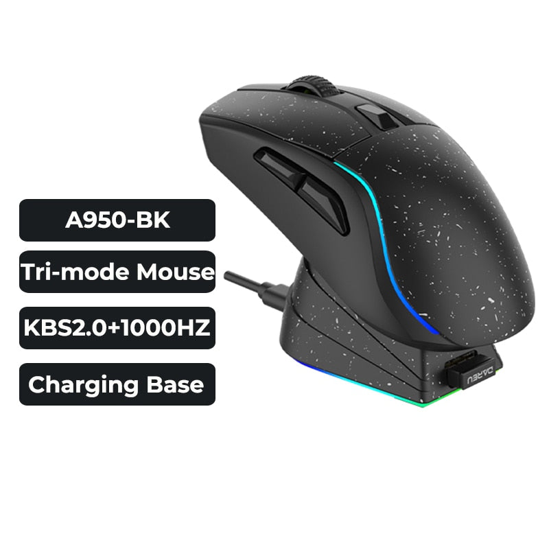 PC Gaming Mouse Tri-mode