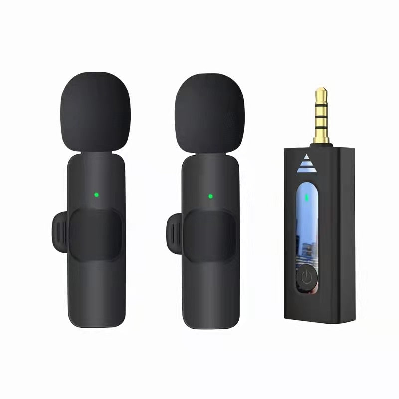 Wireless  Microphone Portable Audio Video Recording