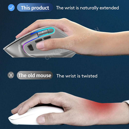 Rechargeable 2.4G Bluetooth wireless mouse