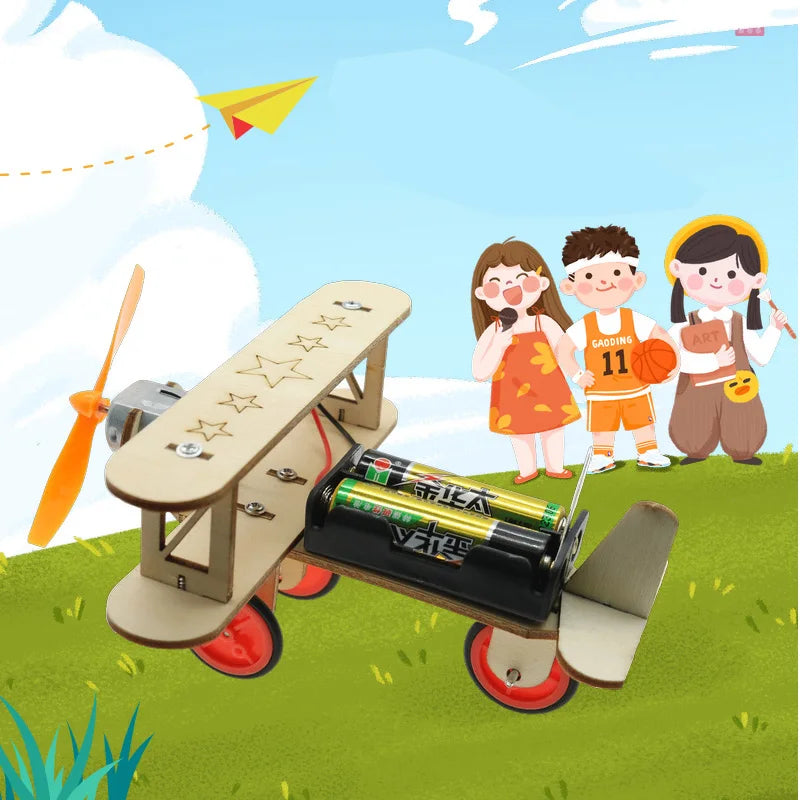 Kids Wooden Airplane Kit
