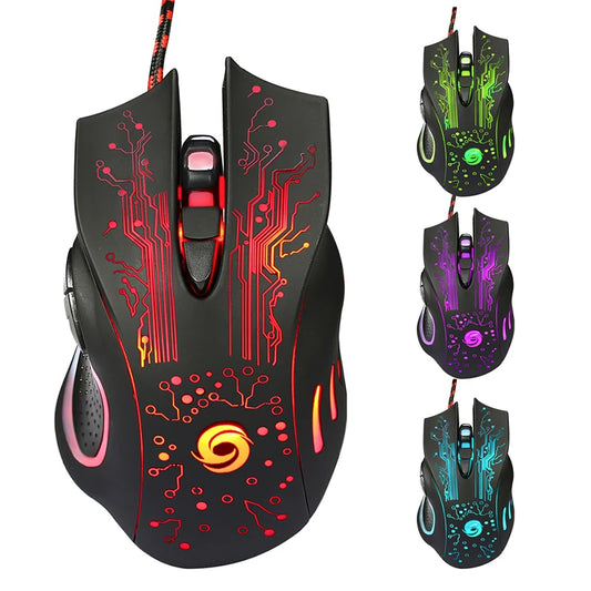 USB Wired Gaming Mouse 5500DPI