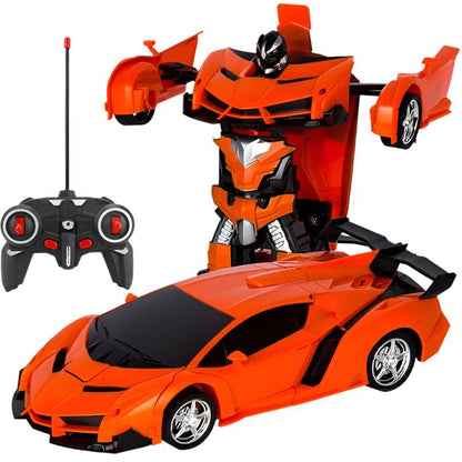 2 in 1 Electric RC Car Transformation Robots