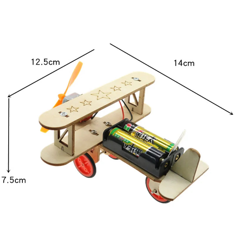 Kids Wooden Airplane Kit