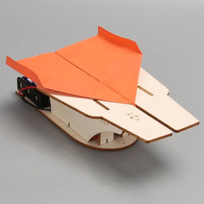 DIY Wooden Paper Airplane Catapult