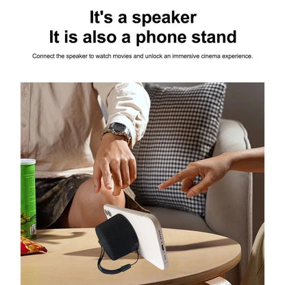 Compact Phone Stand Portable Magnetic Speaker