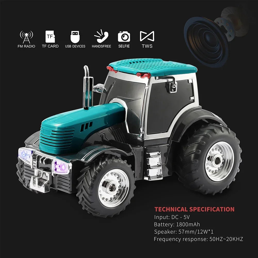 Tractor Bluetooth Speaker