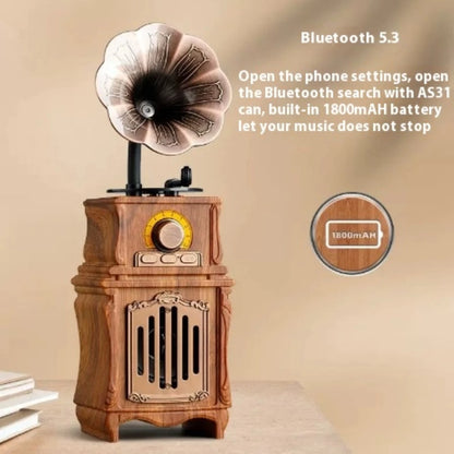 Retro Gramophone Bluetooth Speaker