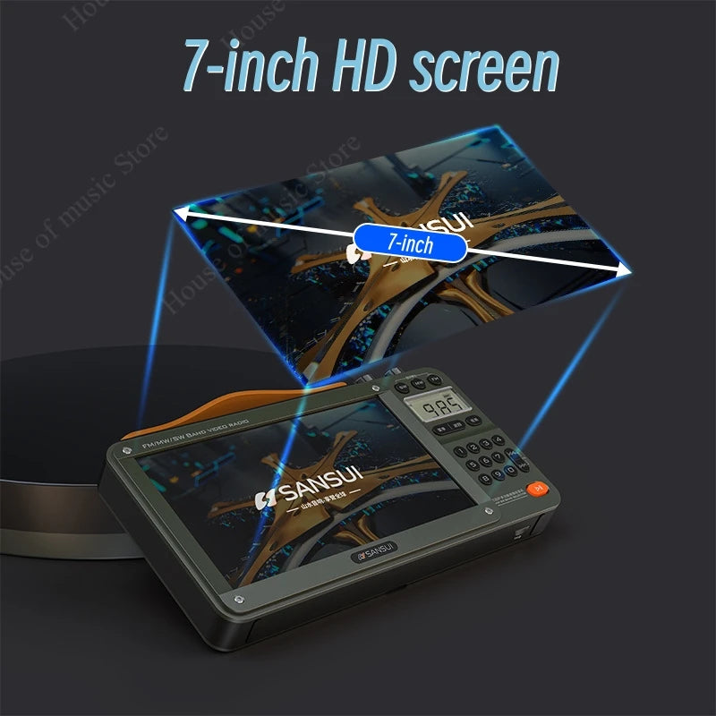 Bluetooth Speaker with Display Screen