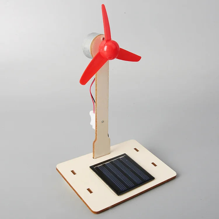 DIY Wooden Physics Solar Toy