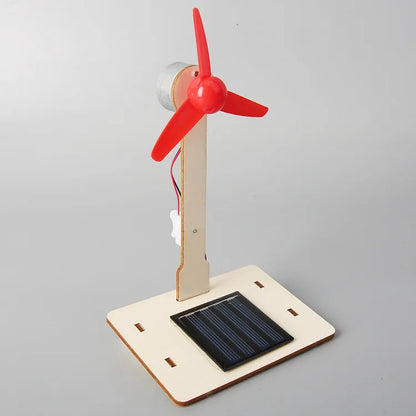 DIY Wooden Physics Solar Toy