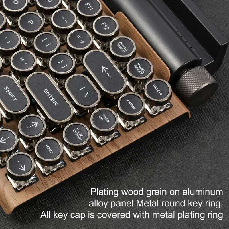 Retro Typewriter Keyboard