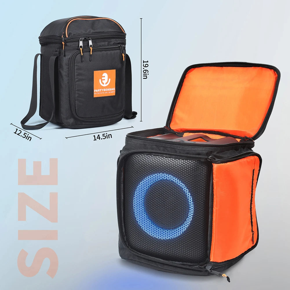 Portable Speaker Bag Storage