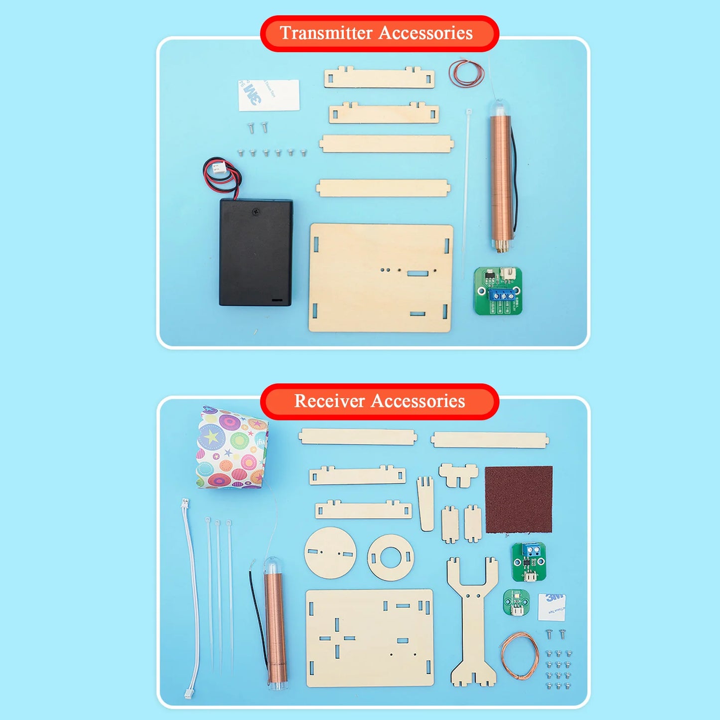 Wooden Transmission DIY Model Kit