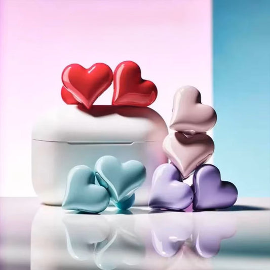 Heart-shaped Wireless Earphones