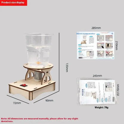 Wooden Water Tornado Swirl Maker