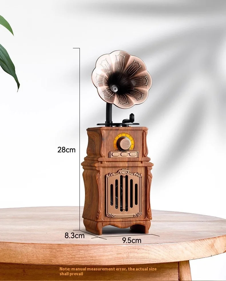 Retro Gramophone Bluetooth Speaker