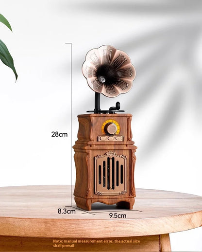 Retro Gramophone Bluetooth Speaker