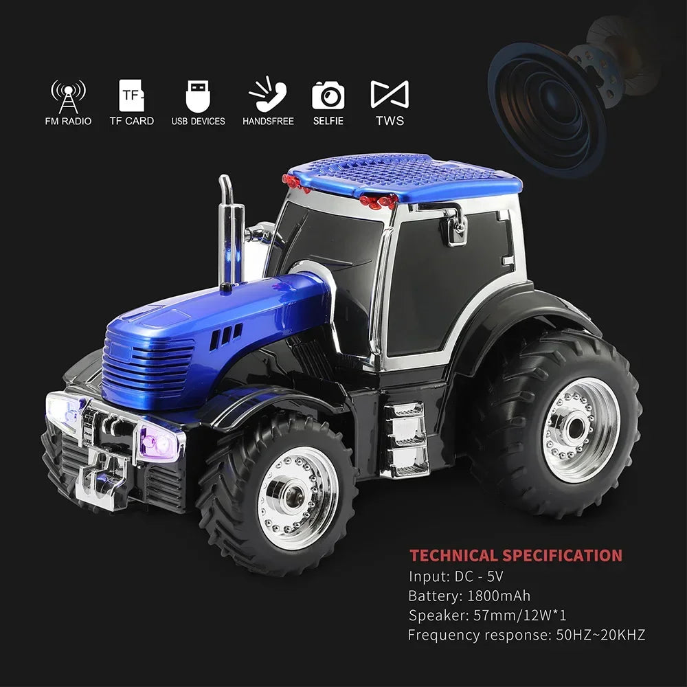 Tractor Bluetooth Speaker