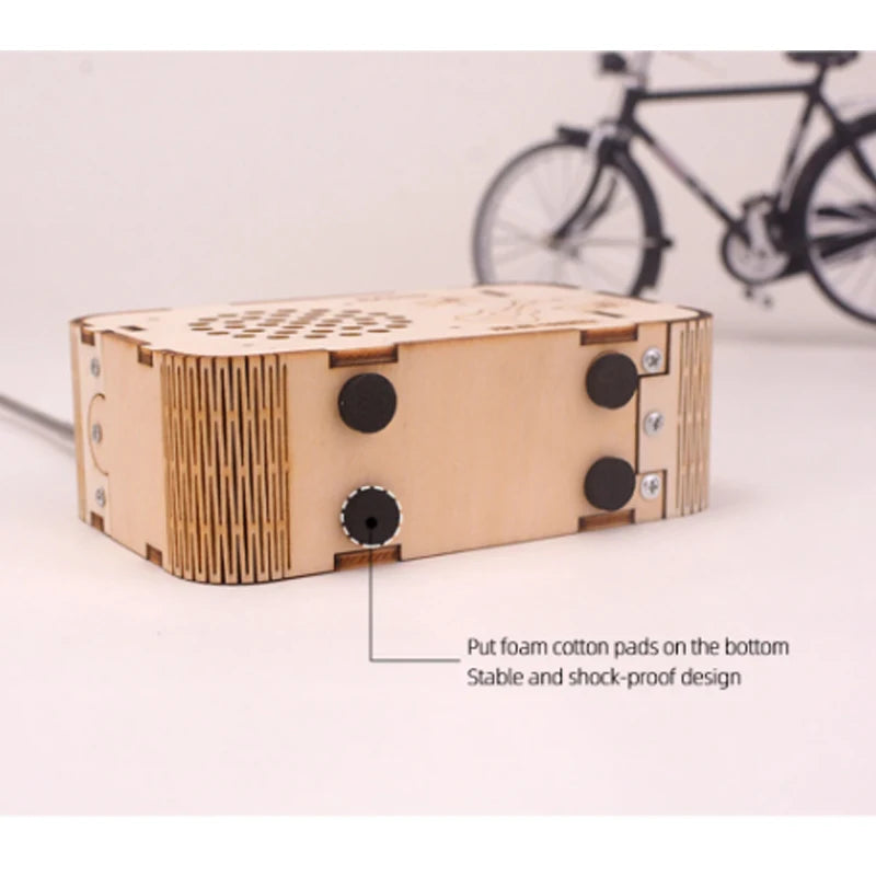 DIY Wooden Radio Model