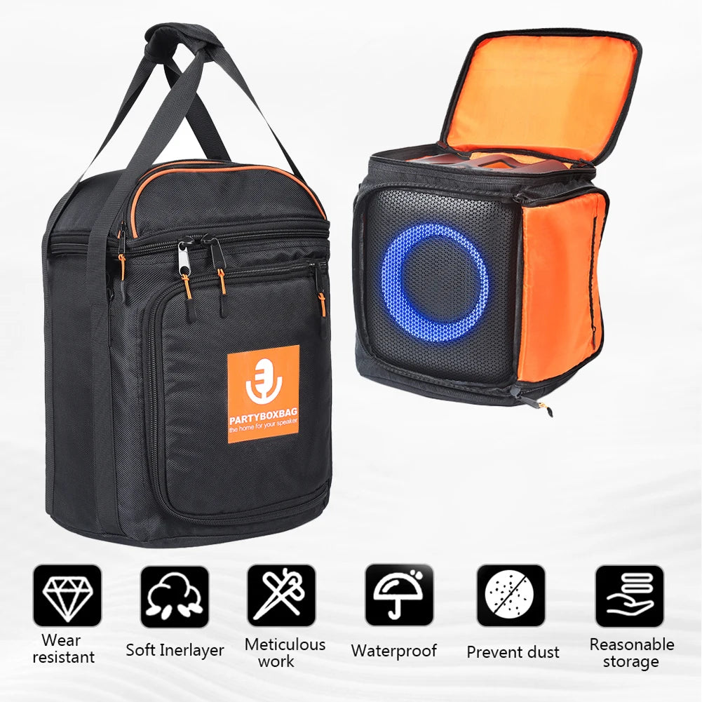 Portable Speaker Bag Storage