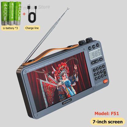 Bluetooth Speaker with Display Screen