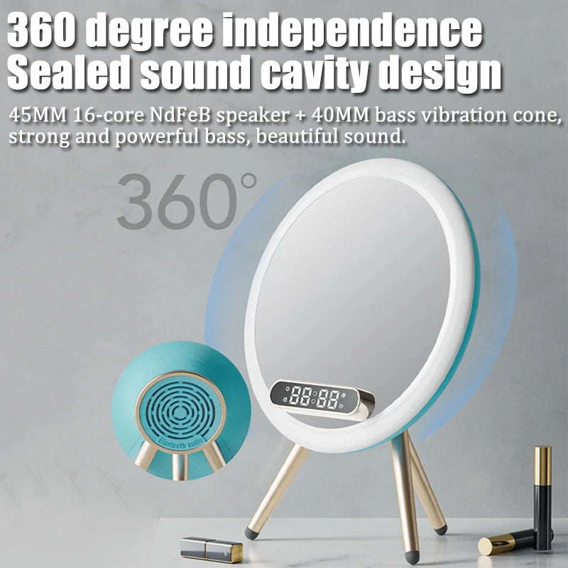 Smart Mirror Bluetooth Wireless Speaker