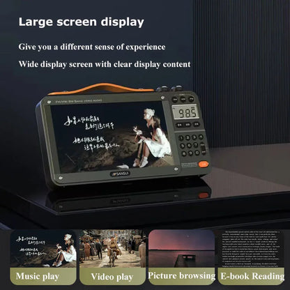 Bluetooth Speaker with Display Screen