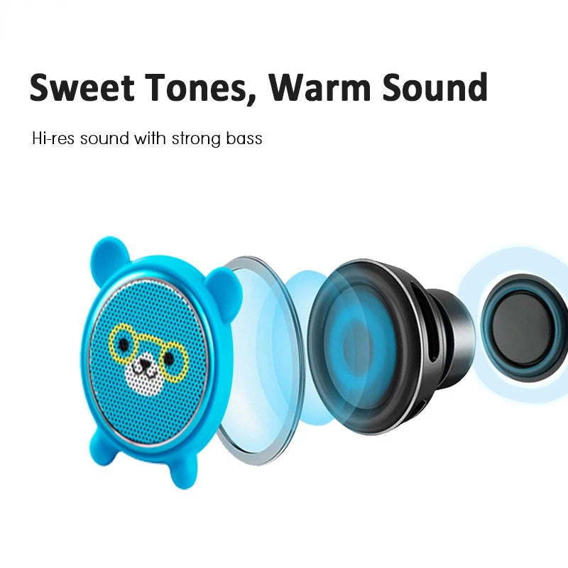 Cute Mini Animal Speaker