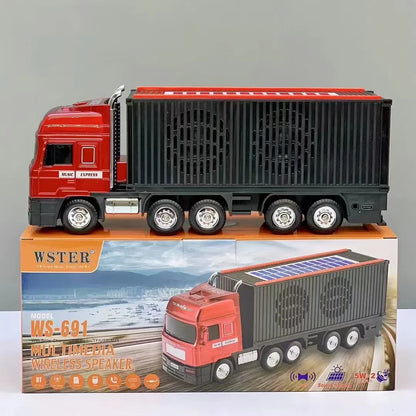 Multimedia Truck Bluetooth Speaker with Solar Panel