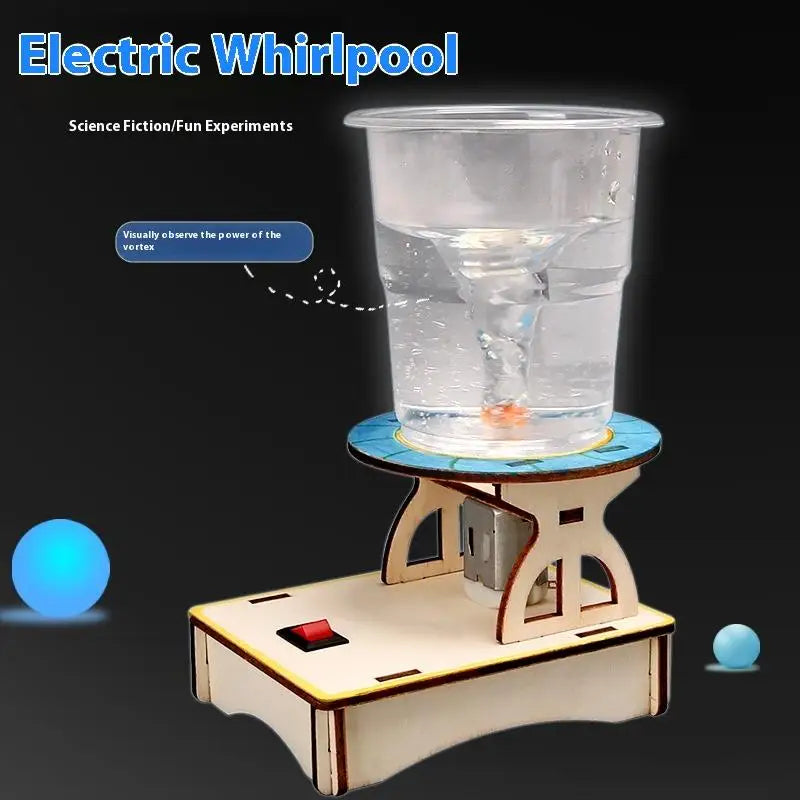Wooden Water Tornado Swirl Maker
