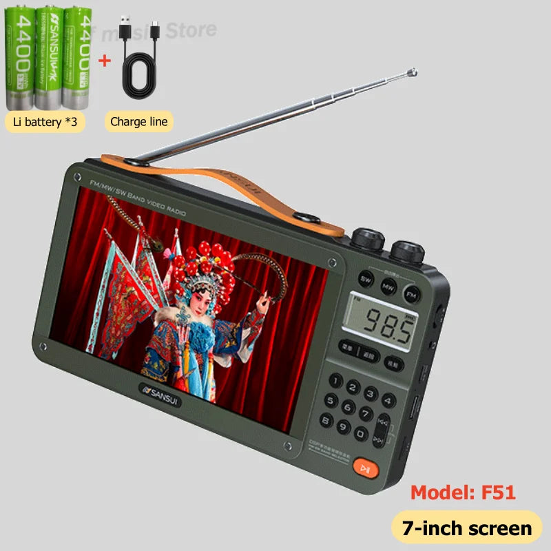 Bluetooth Speaker with Display Screen
