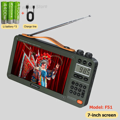 Bluetooth Speaker with Display Screen