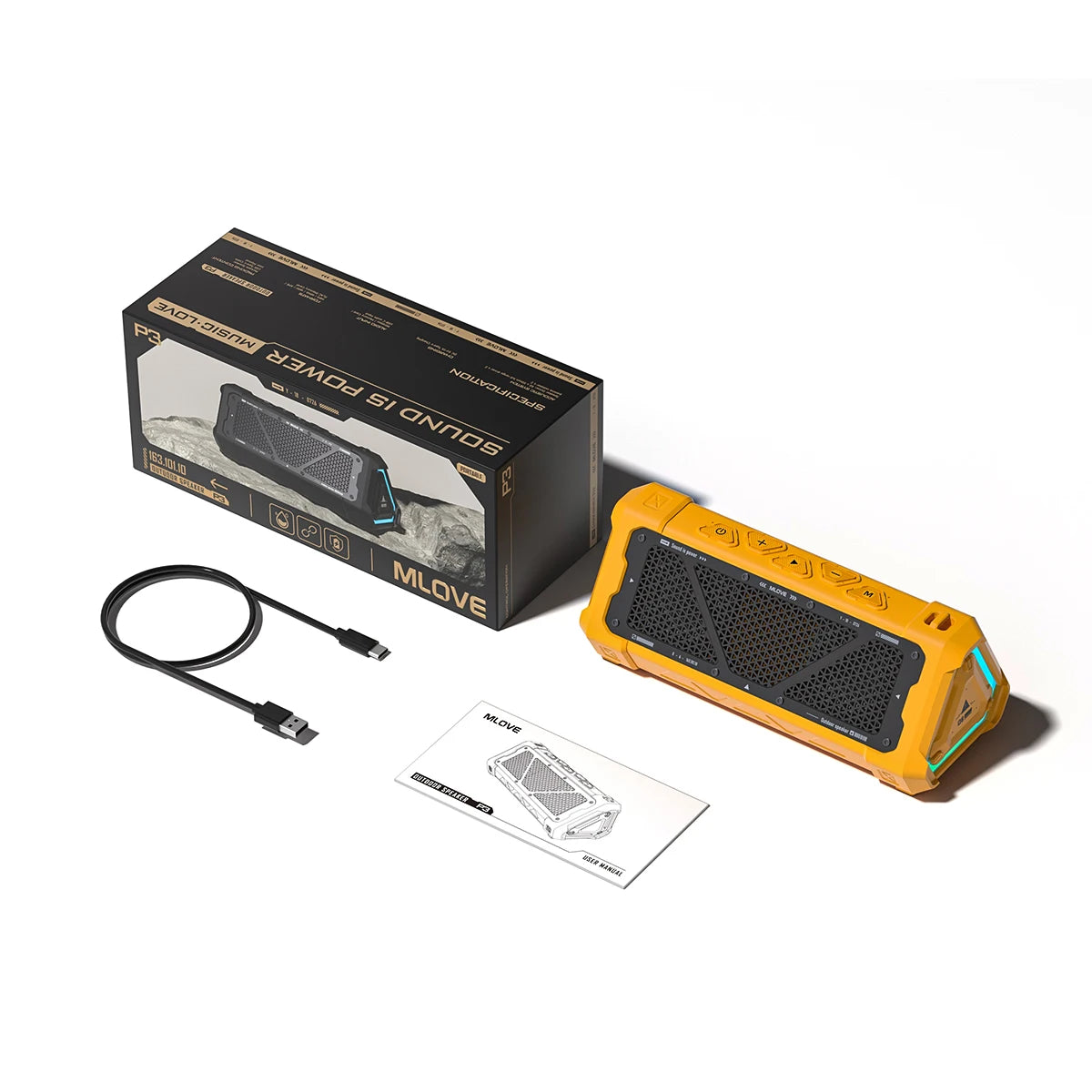 MLOVE P3 Outdoor Bluetooth Speaker