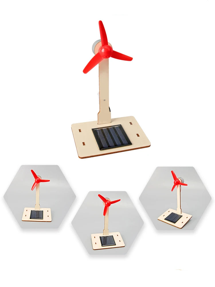 DIY Wooden Physics Solar Toy