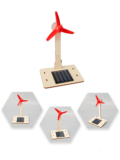 DIY Wooden Physics Solar Toy