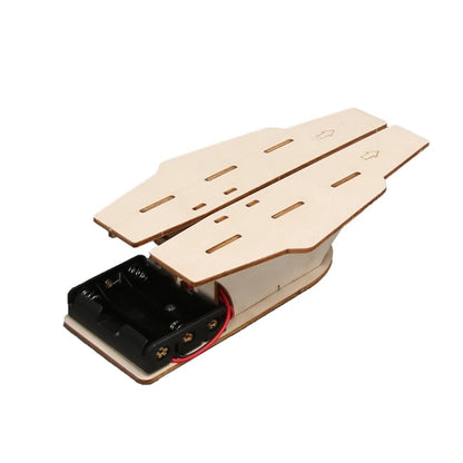 DIY Wooden Paper Airplane Catapult