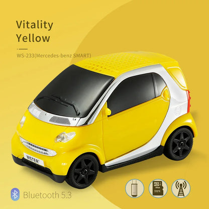 Compact Taxi Shaped Portable Wireless Speaker