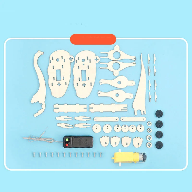 DIY Wooden Electric Brachiosaurus Kit