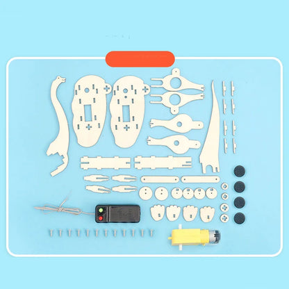 DIY Wooden Electric Brachiosaurus Kit