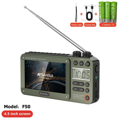 Bluetooth Speaker with Display Screen