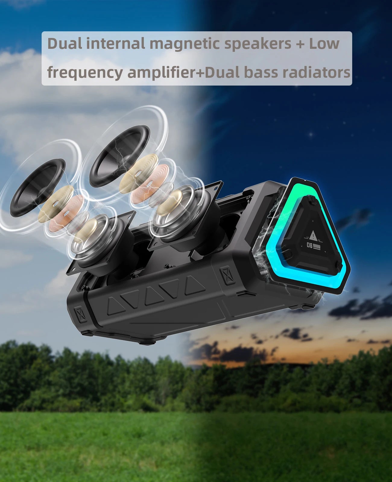 MLOVE P3 Outdoor Bluetooth Speaker